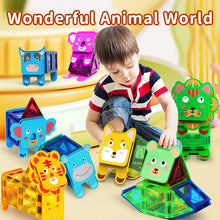 Animal Magnetic Building Blocks™ - Magnetische Bouwmagie - Magnetische Dieren Tegels 