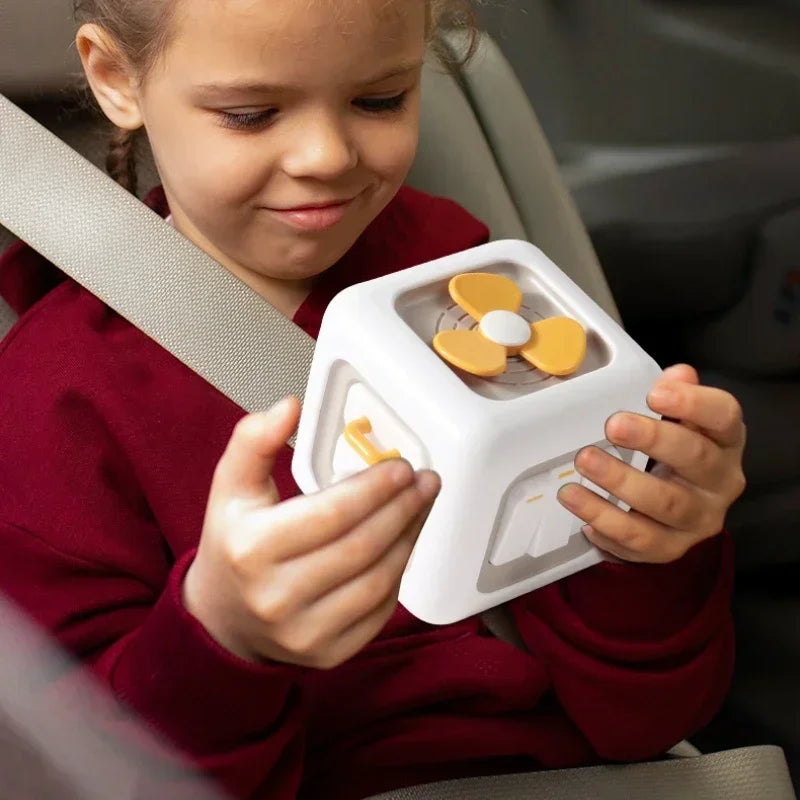 Skill Box™ – Voelen &amp; Friemelen – Sensorisch Kubus Speelgoed 