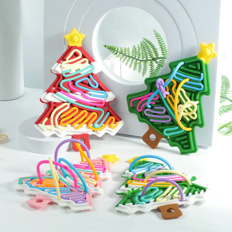 Xmas Tree Fidget Toy™ - Compact, Kerstig &amp; Leuk - Siliconen Fidget Kerstboom 