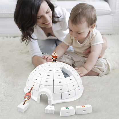 Igloo Game™ - Een ijzige uitdaging - Blokkenspel