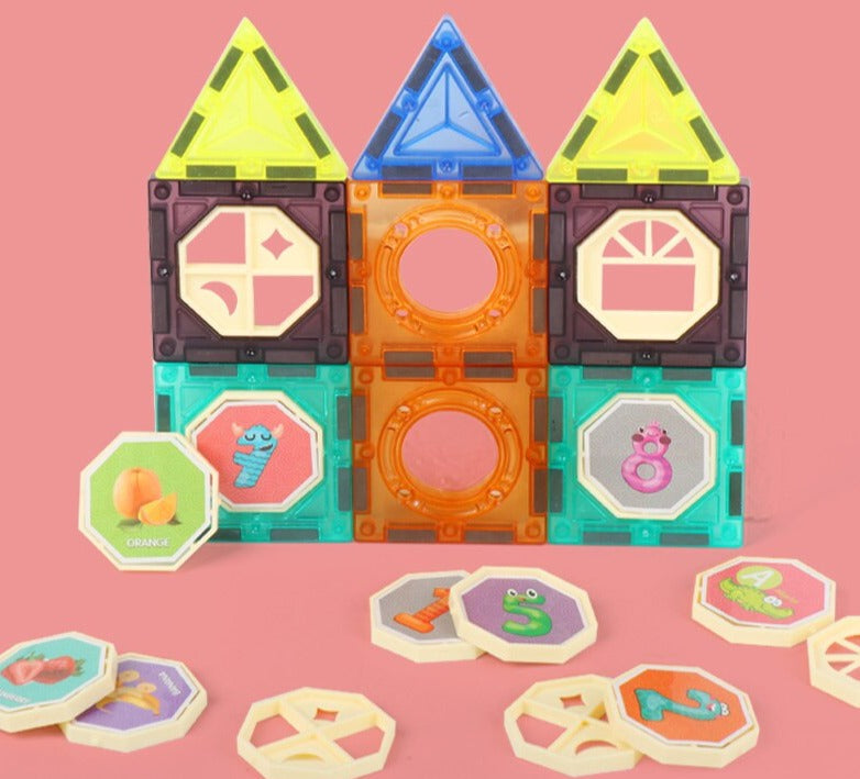 DIY Magnetische Knikkerbaan™ - Wetenschappelijk knikkerplezier - Magnetische tegels knikkerbaan