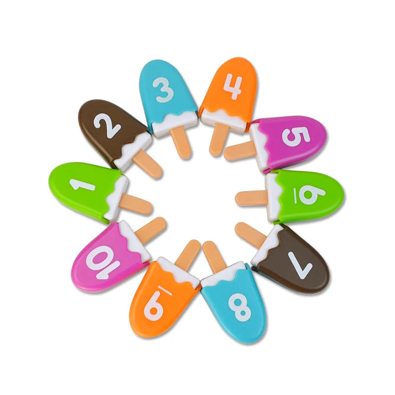 Wiskunde Ijslolly™ - Nummerpret met IJsjes - Rekenspel 