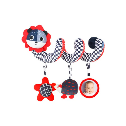 Baby Spiral Toy™ - Autostoel &amp; Kinderwagen Speelgoed 