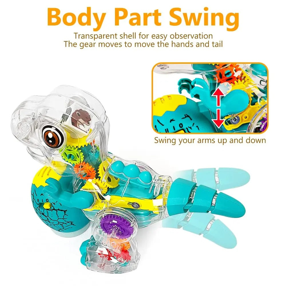 Lichtgevende Dino Toy™ - Lichtgevende Dino Avonturen - Speelgoeddino