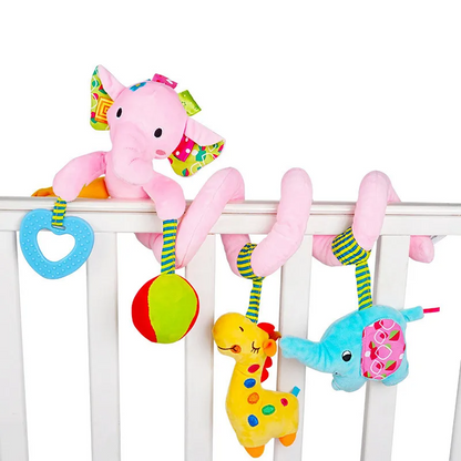 Baby Spiral Toy™ - Autostoel &amp; Kinderwagen Speelgoed 