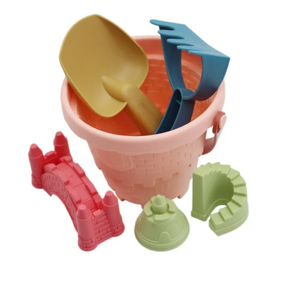 Beach Bucket Set™ – Zintuiglijk Zomerspel – Strandemmer met accessoires 