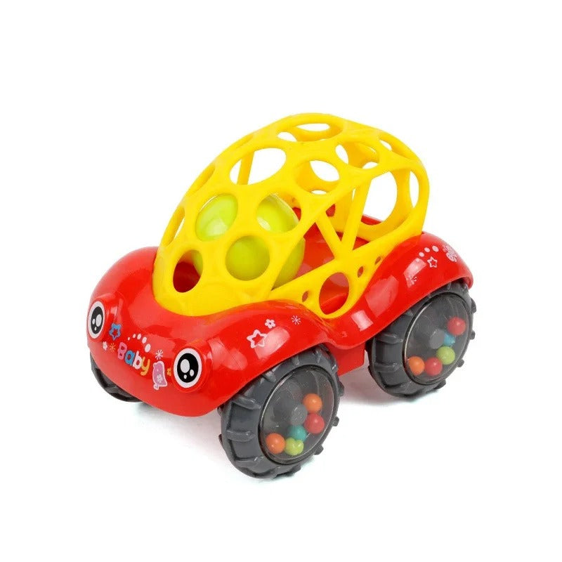 Ball Car™ - Rollende Rammelpret - Speelgoedauto 