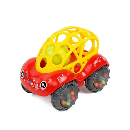 Ball Car™ - Rollende Rammelpret - Speelgoedauto 